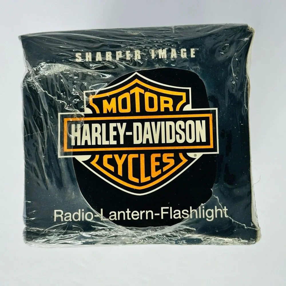 2003 Harley-Davidson Black and Silver Multi-Function Flashlight Sealed